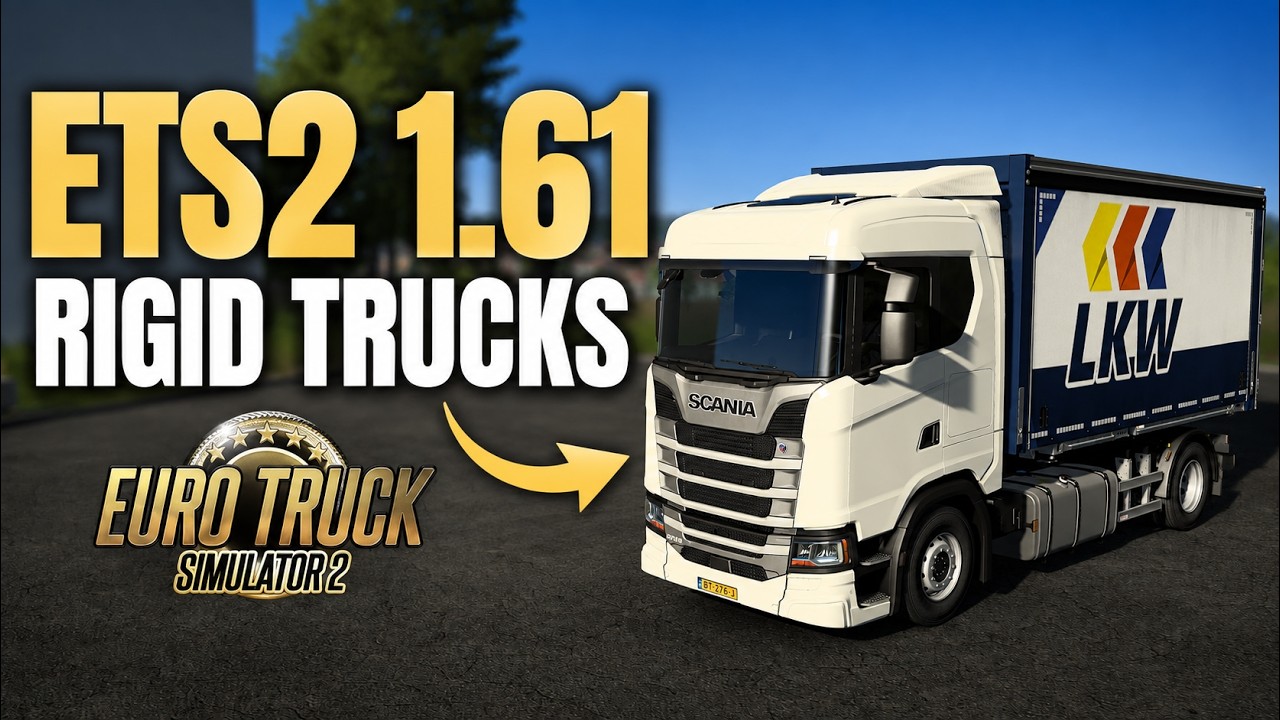 ETS2 1.61 Open Beta: обновление с жесткими грузовиками