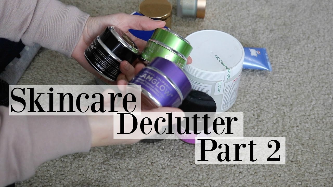 Skincare Declutter 2017 Part 2
