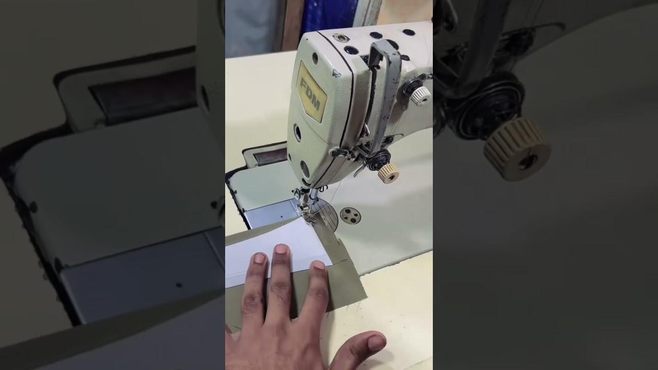 كيفية خياطة كول القميص الرجالي وكل مراحل الإنتاج 