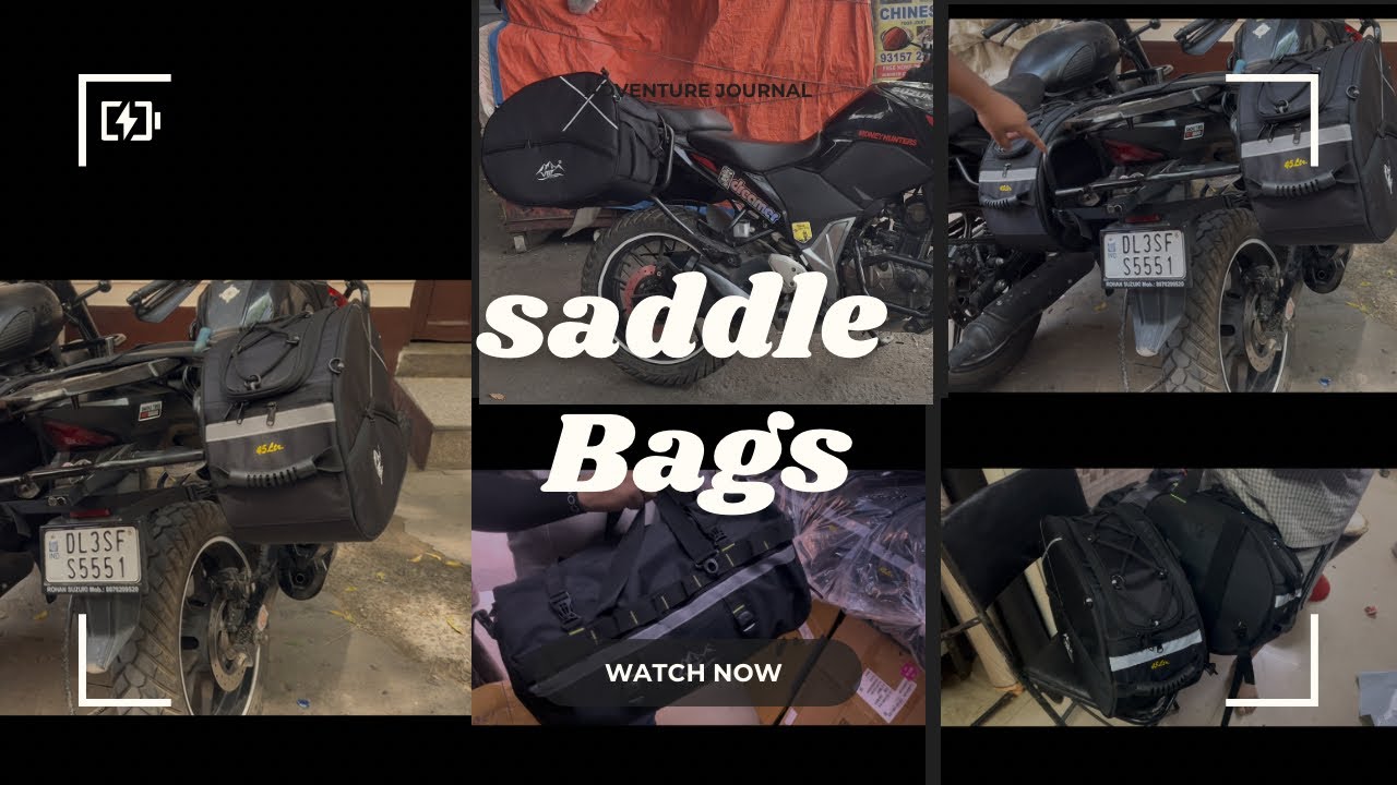 Vishal Bag Fabricators Sahadra Delhi || Saddle bag || 90Ltrs. bags