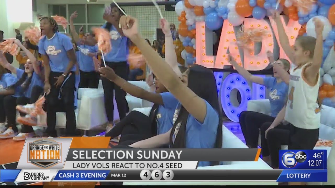 Lady Vols host after earning No. 4 seed in NCAA Tournament
