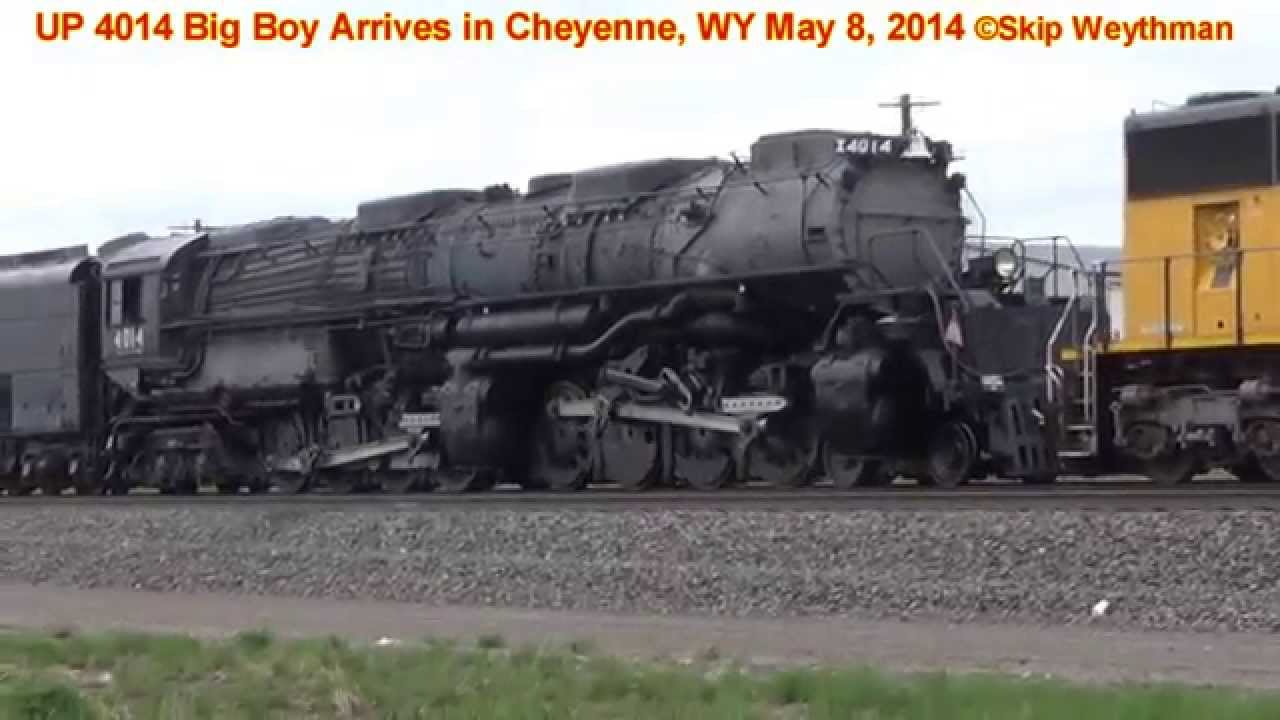 UP 4014 Arrives in Cheyenne