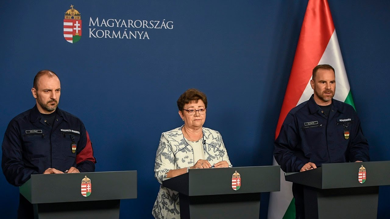 Az operatív törzs sajtótájékoztatója (2020. május 21.)