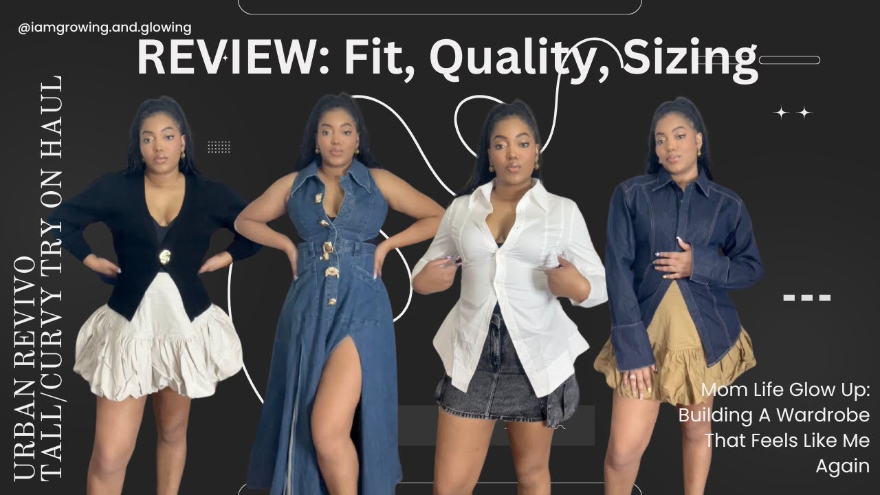 Urban Revivo Worth The Hype? Tall Girl Try-On (5'10 200lbs) | Real Sizing & Quality Review