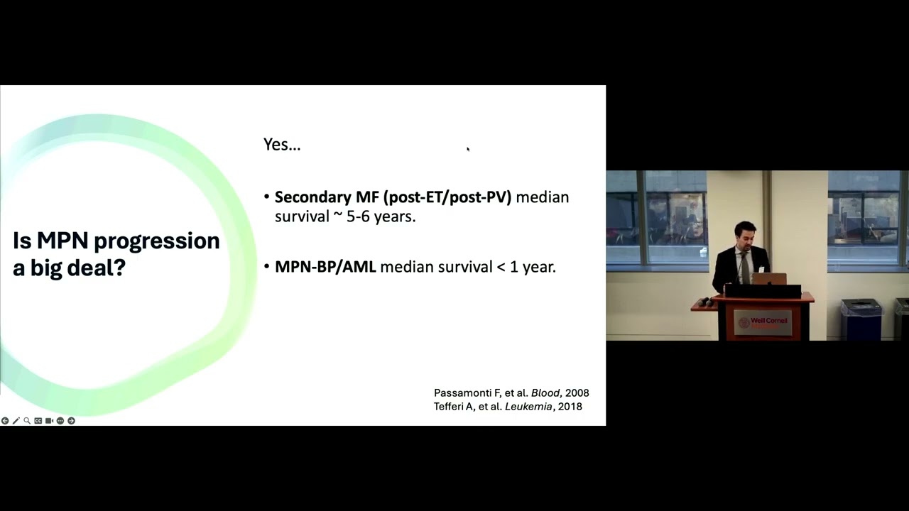 Ghaith Abu Zeinah, MD   MPN Progression  Is it predictable