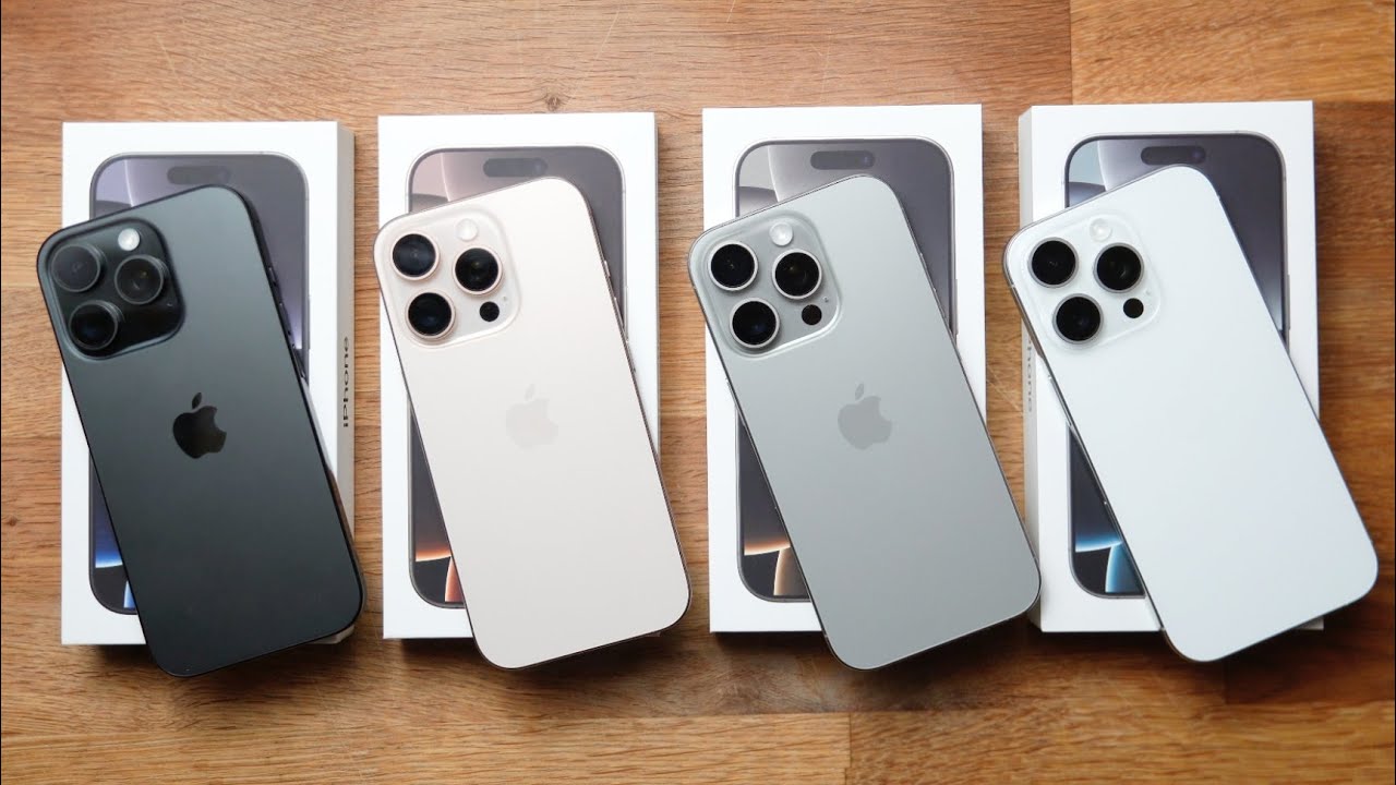 iPhone 16 Pro — не выбирайте неправильный цвет