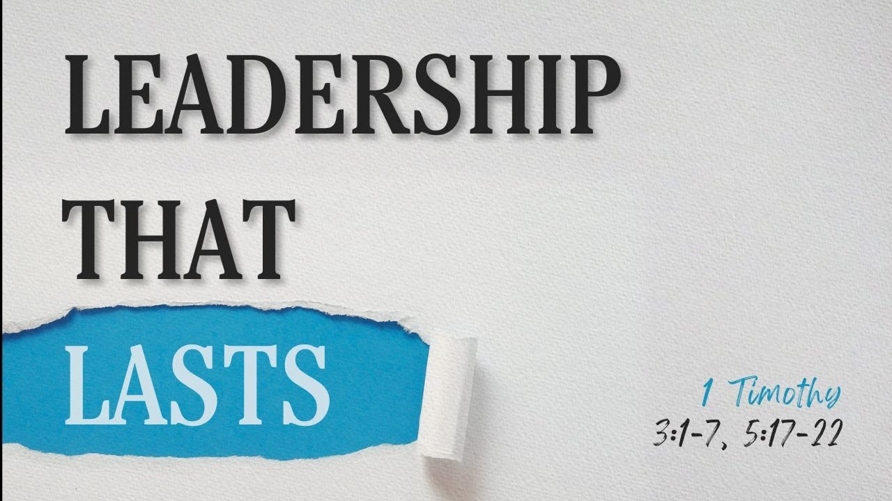 Leadership That Lasts