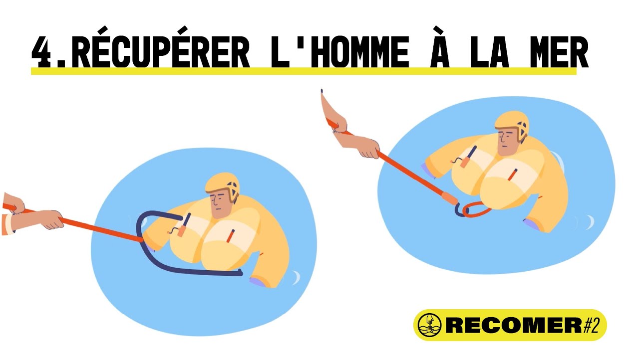 4. Récupérer l'homme à la mer