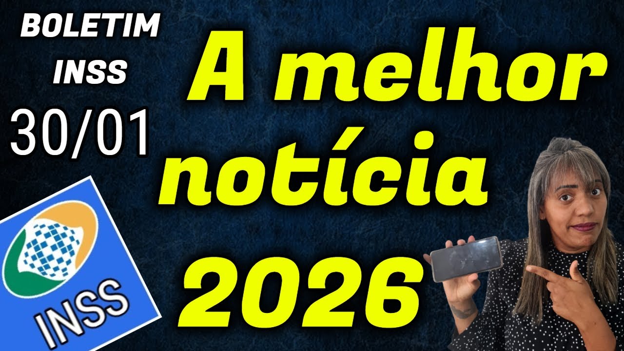 ✔️ INSS SAIU A MELHOR NOTÍCIA PARA 2026 VEJA QUEM TEM DIREITO