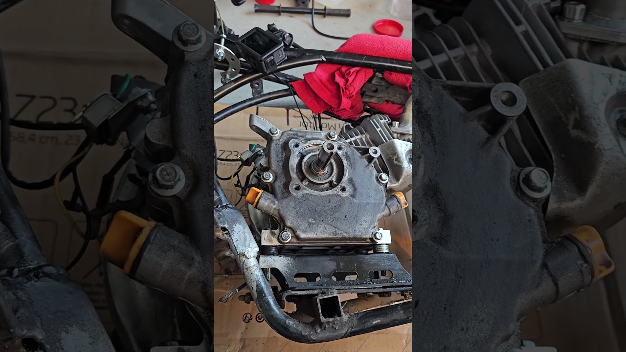 Putting Billet rod and flywheel in my predator 212! #predator212 #engine #flywheel #cool