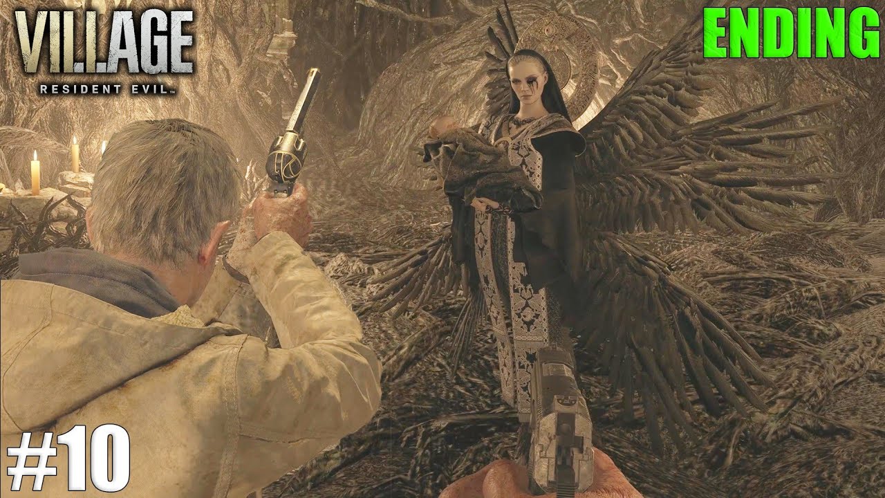 Mother Miranda Final Boss Fight | Resident Evil Village Ending #10