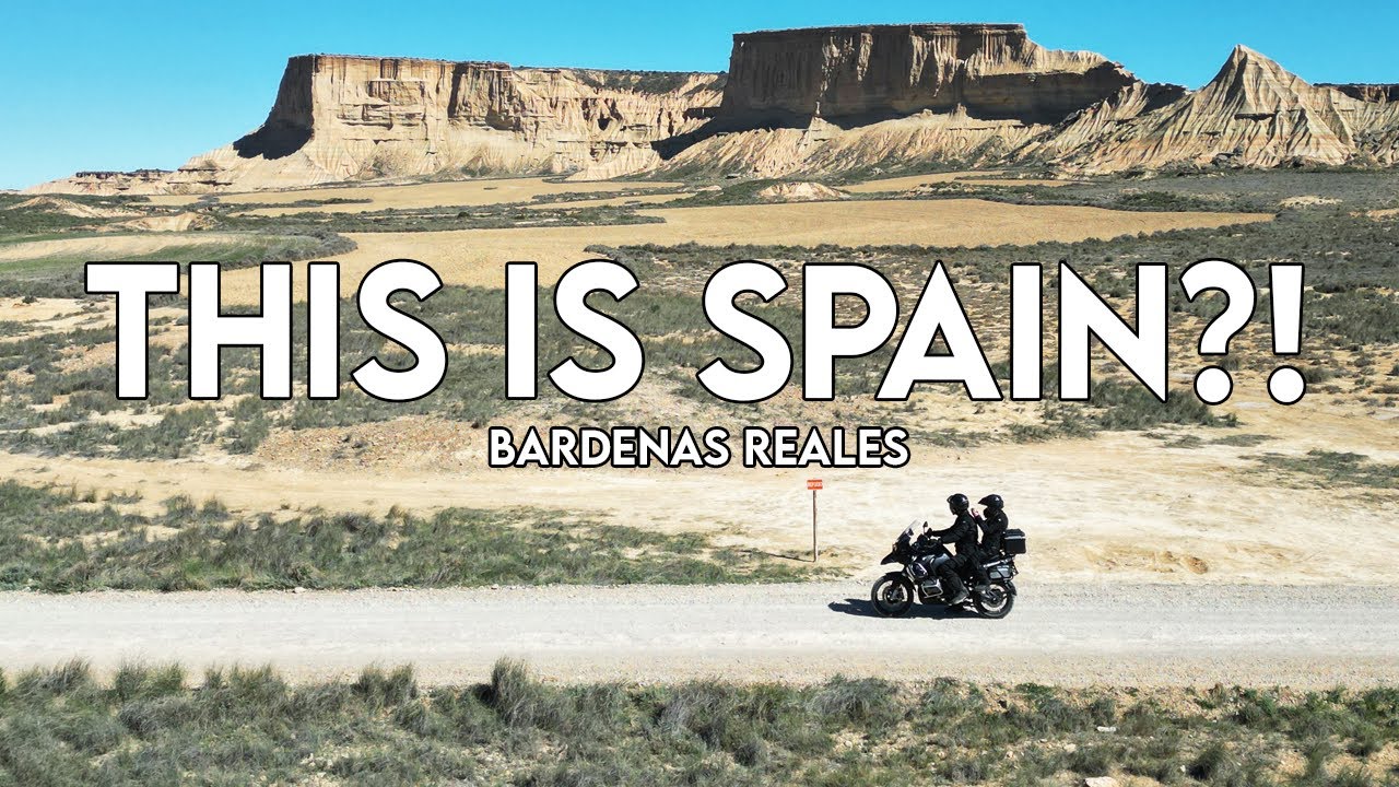 Spain - Bardenas Reales By Motorcycle
