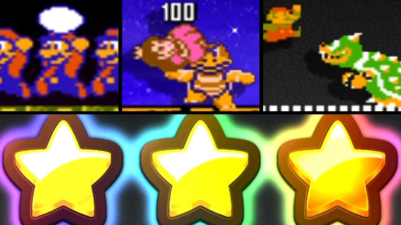Super Mario ALL REMIX STAGES in NES Remix 2 (Wii U)