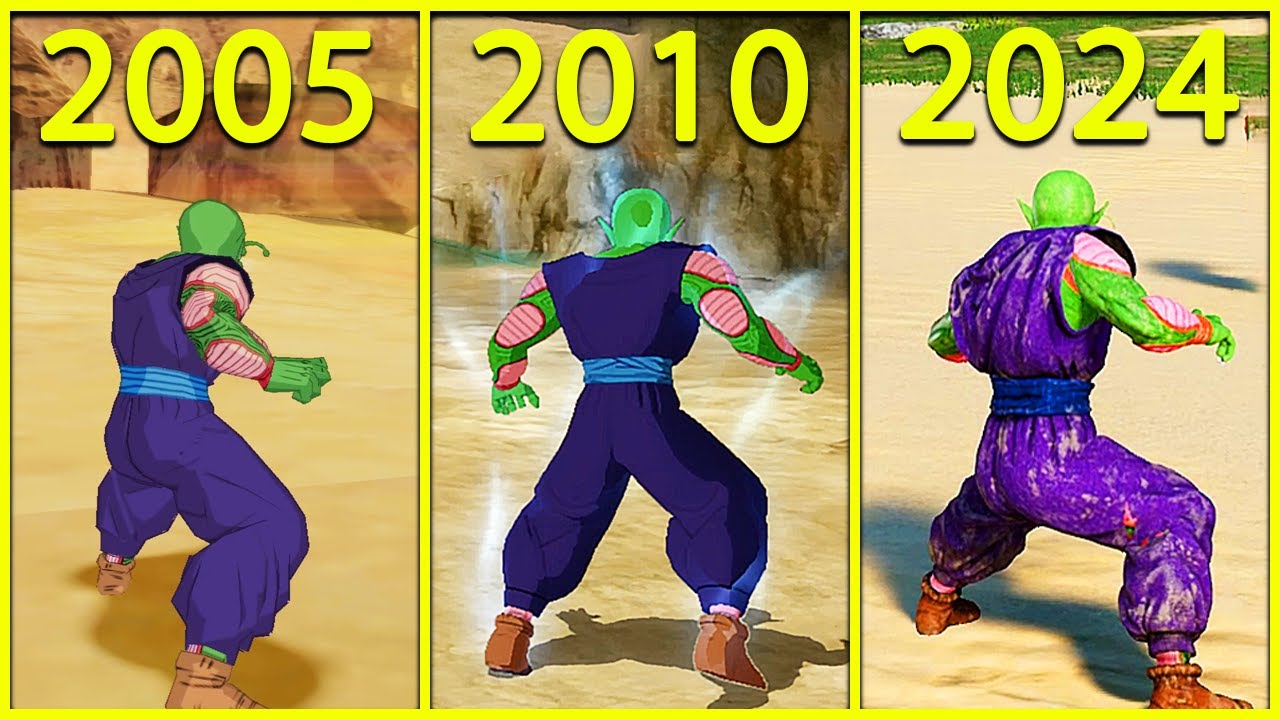 Evolution of Piccolo in Dragon Ball Games 1997-2024