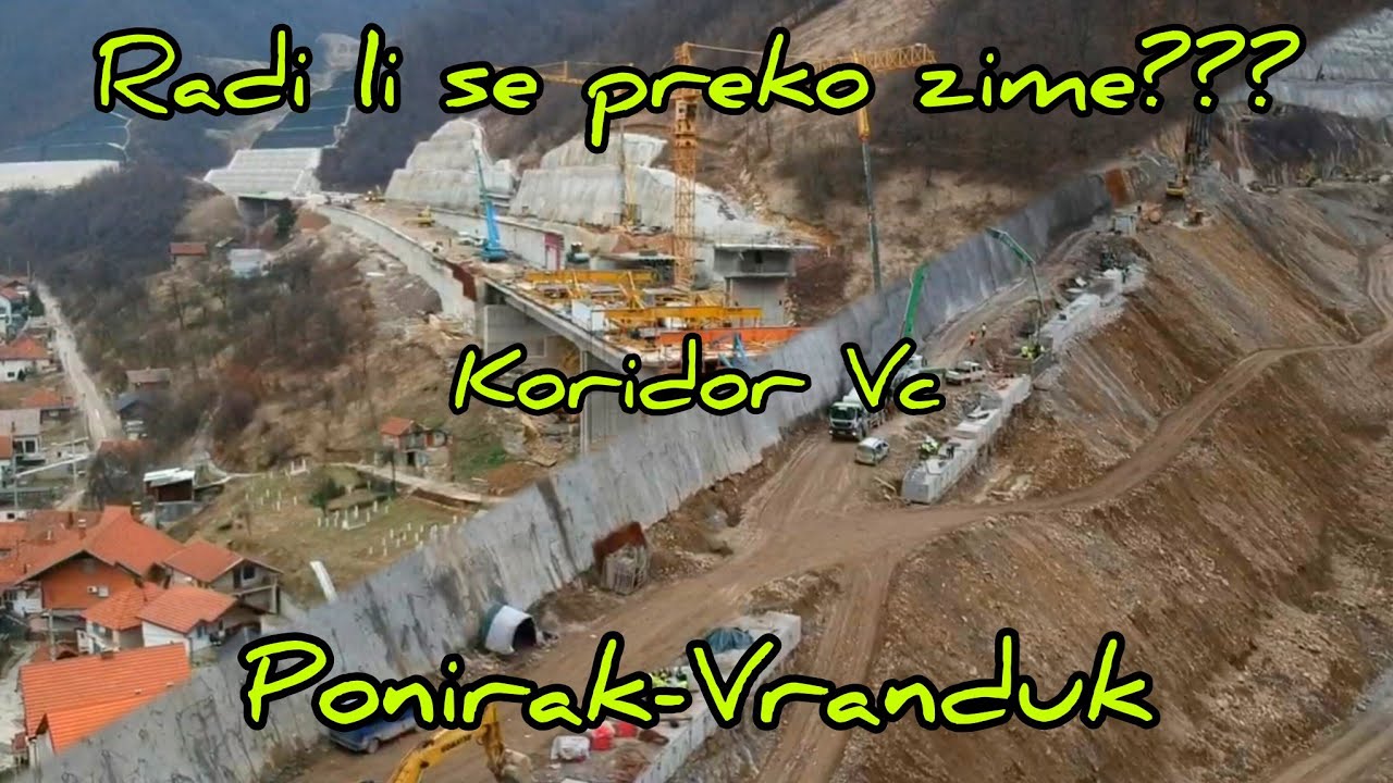Koridor Vc.Ponirak i porušena Koprivna