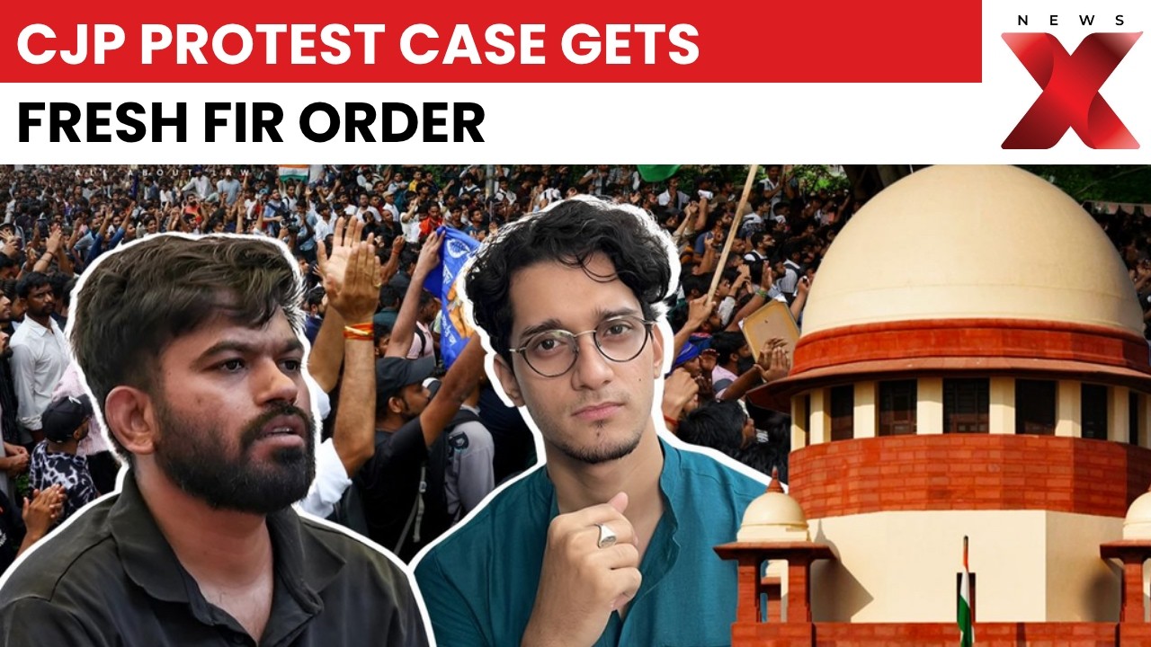 CJP Protest Case : Supreme Court Orders Fresh FIR Over Facial Recognition Identifications