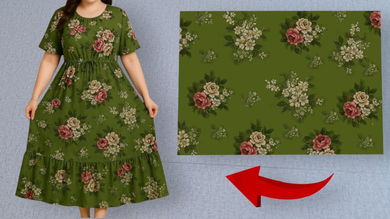 ♥️New💃 Elegant and Comfortable Summer Stylish Dress Idea ✂️So Easy So Cute Dresses🔥 Cut and Sew