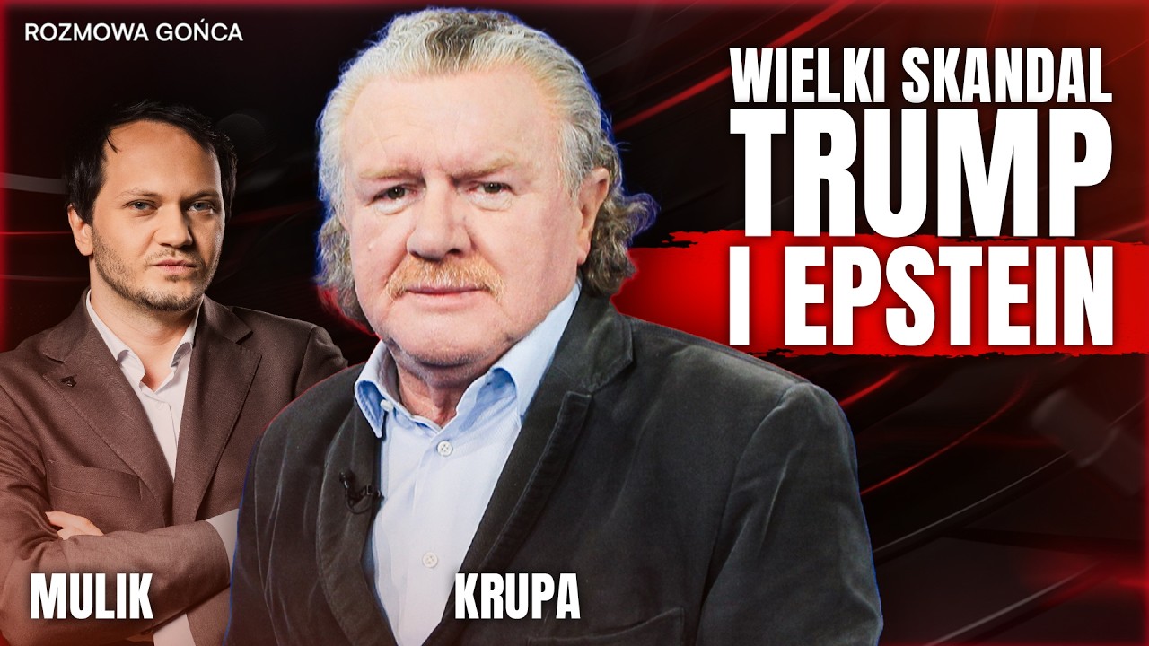 TAJEMNICE AKT EPSTEINA. KRUPA: TO MOŻE POGRĄŻYĆ TRUMPA