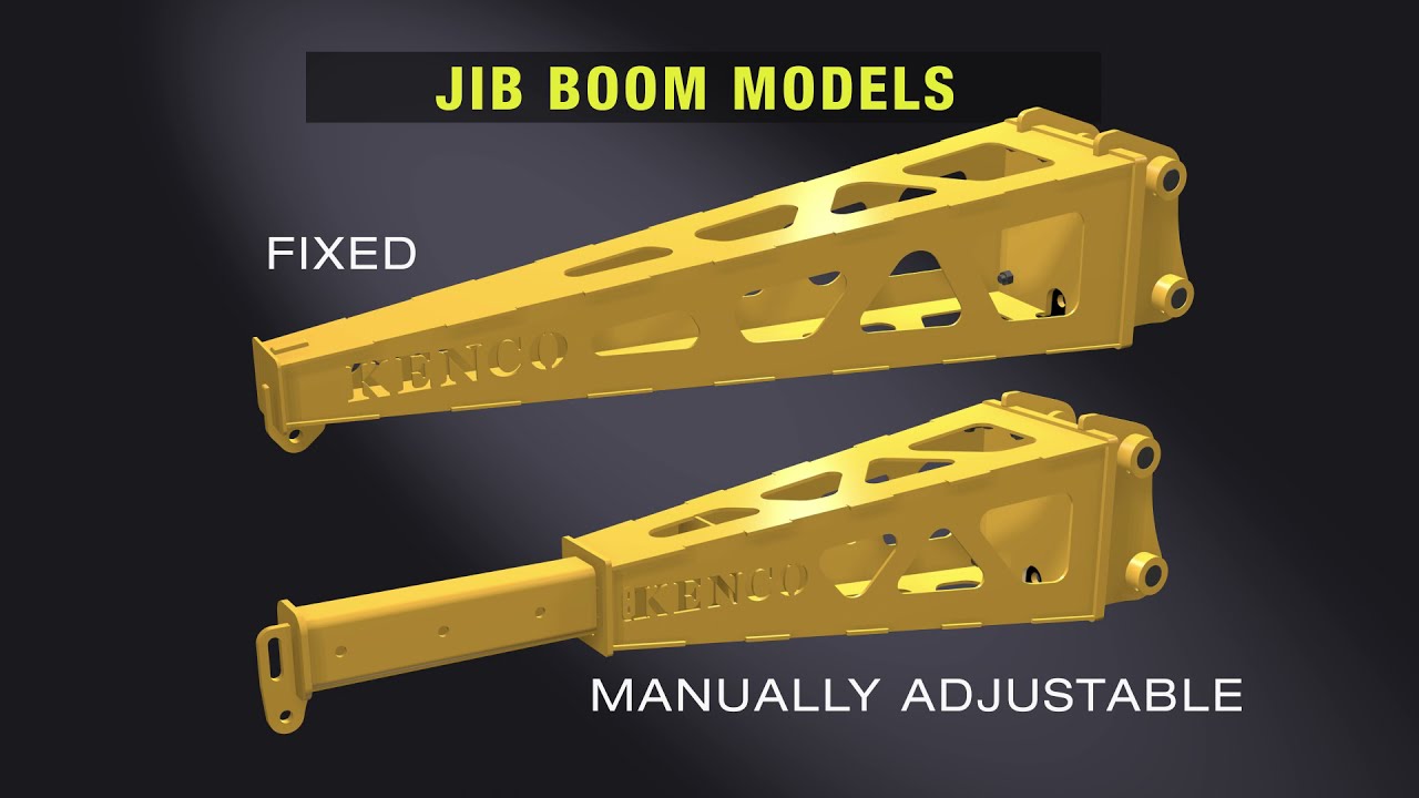 Kenco Jib Boom Extends Your Excavator's Reach