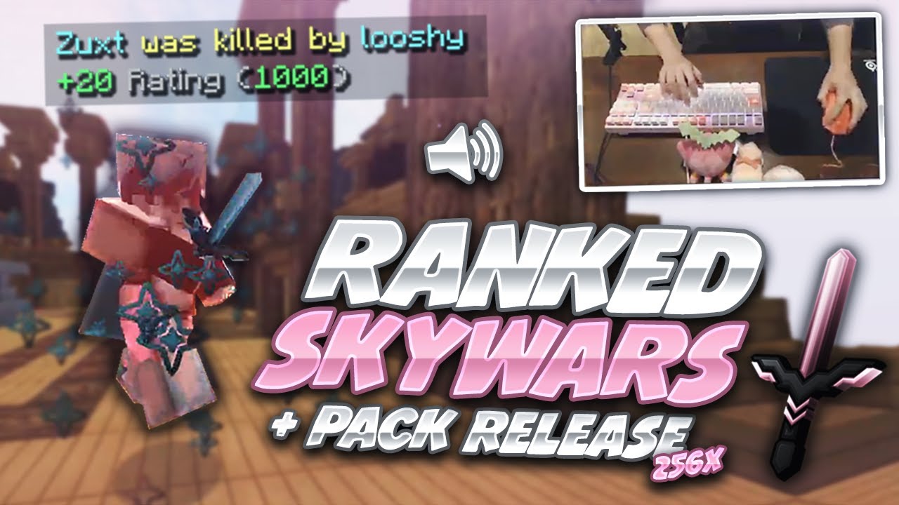 left-handed ranked skywars keyboard sounds + quartz 256x pack release