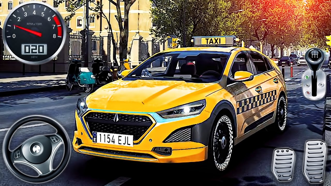 Taxi Life A City Driving Simulator - PC GamePlay
