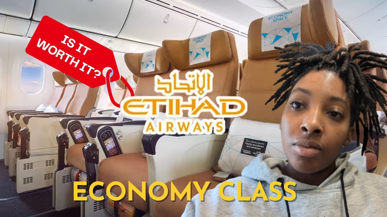 How Is Etihad Airways ECONOMY CLASS?! | ft. Food, Entertainment & Amenities