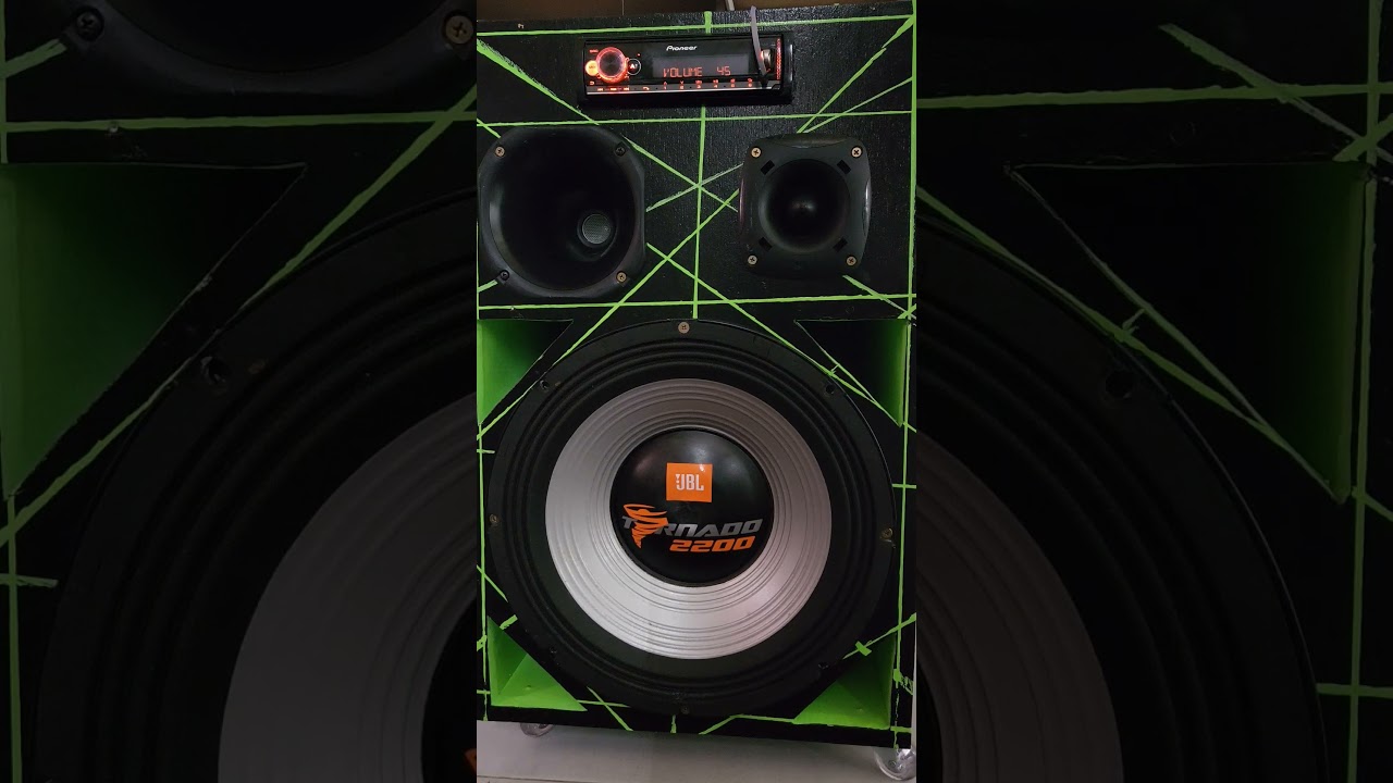 Caixa bob JBL Tornado 2200 #jbl #tornado2200 #jblbass #soundigital #tarampselectronicsofficial