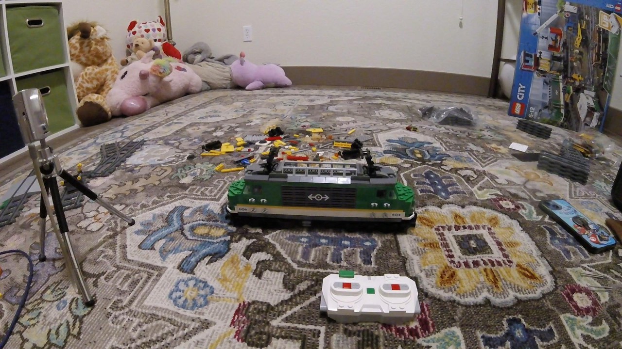 LEGO Cargo Train 60198 Speed Build