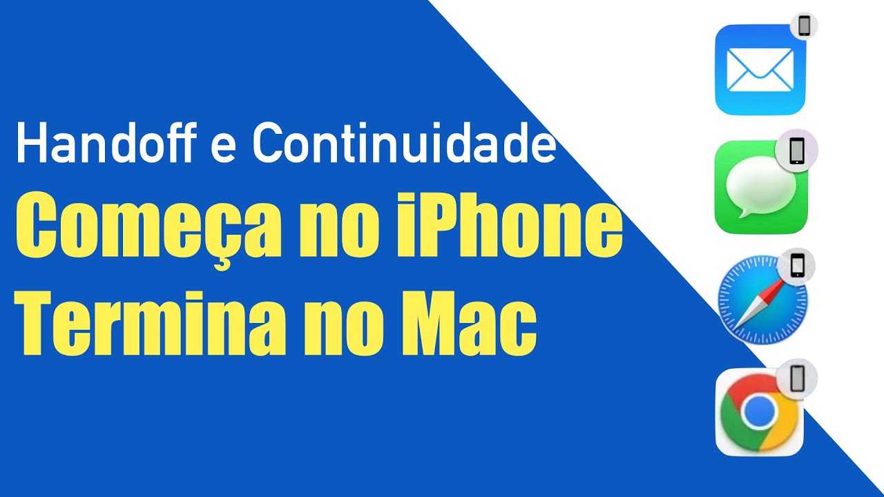 💻📱 Handoff e Continuidade no Mac: O Poder da Integração Apple!