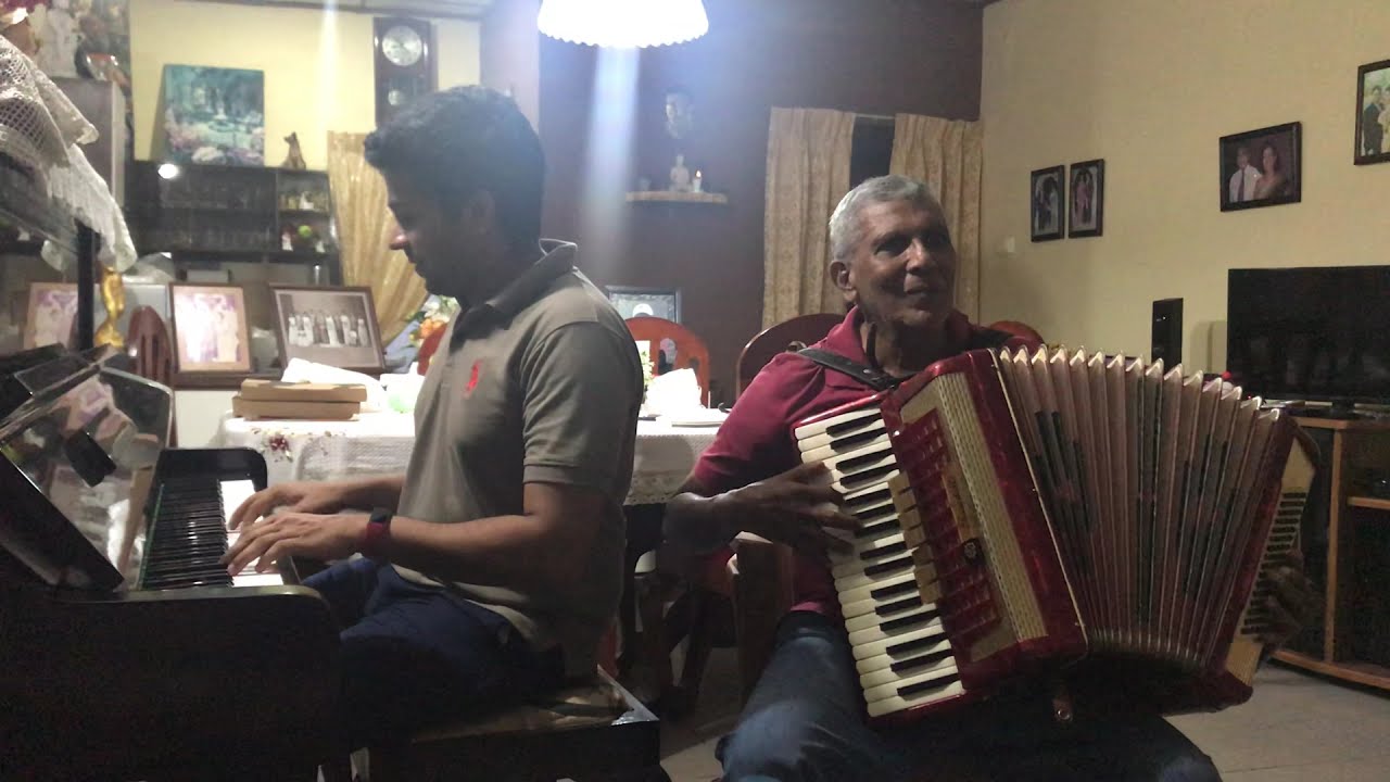 ආජු තපර ලාහිලා - Piano & Accordion Cover - 'Aju Thapara' (Sri Lankan Baila)