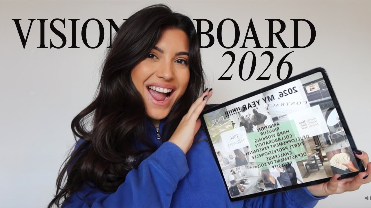 My Vision Board 2026 | Créer sa vision, ses objectifs & sa vie idéale