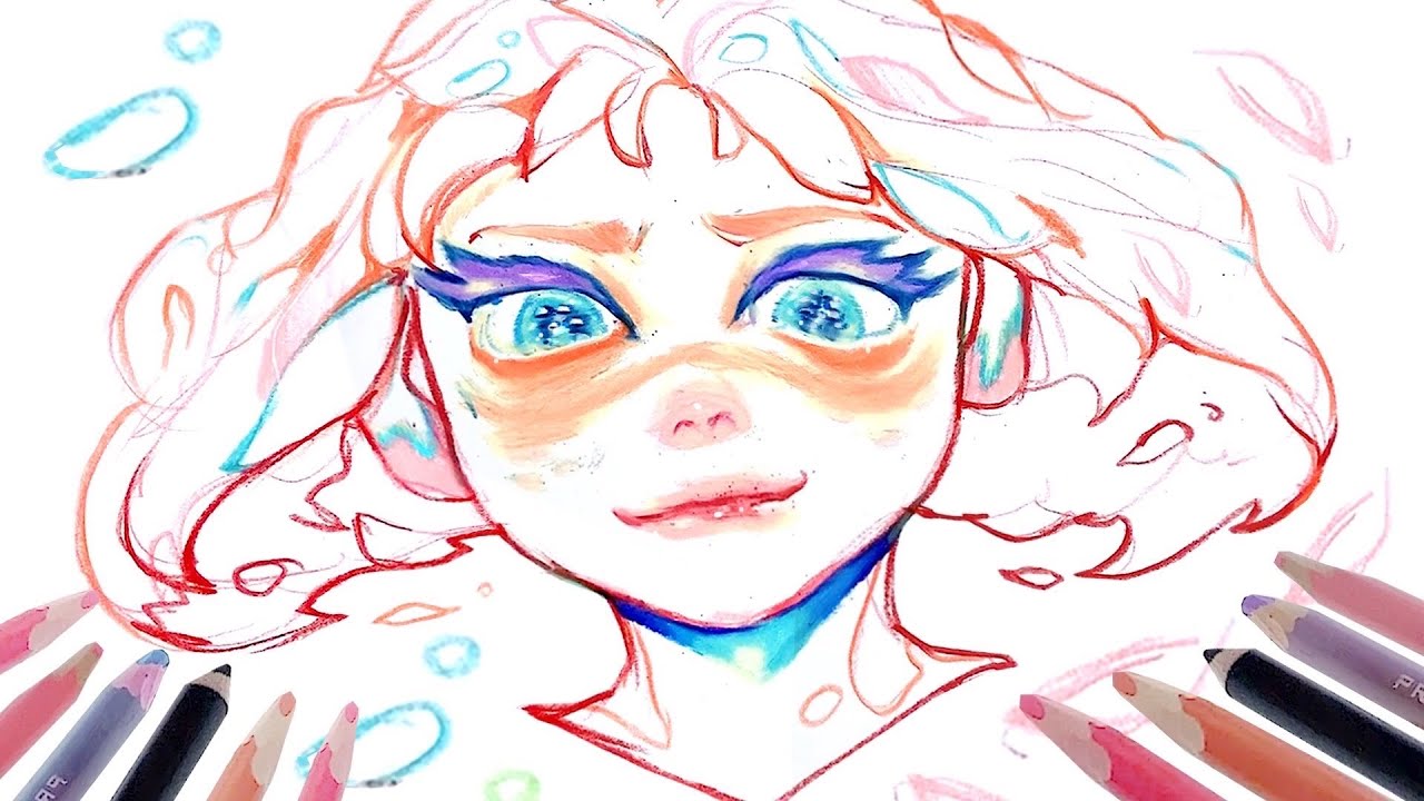 ✨ CUTE COLORED PENCIL PROCESS YOU SHOULD FOLLOW ✨