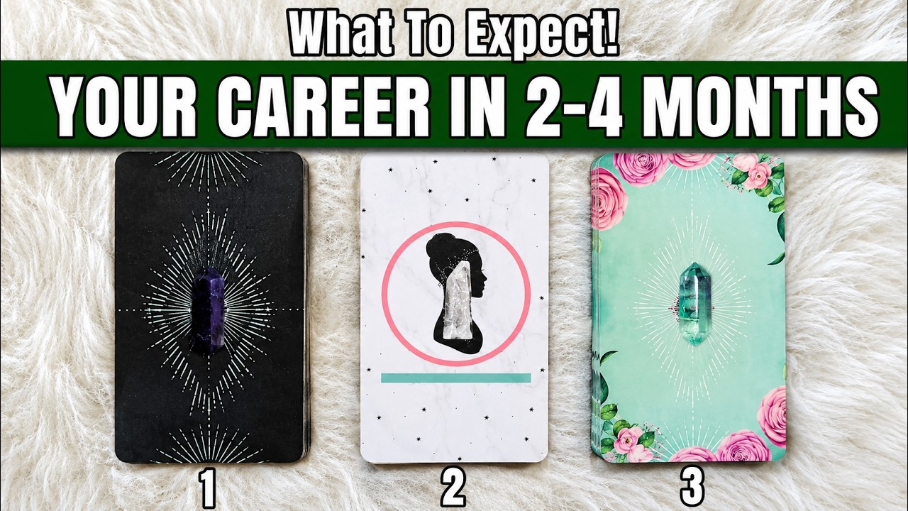 Your Career in the Next 2-4 Months 🗓 │3 Card Pick 