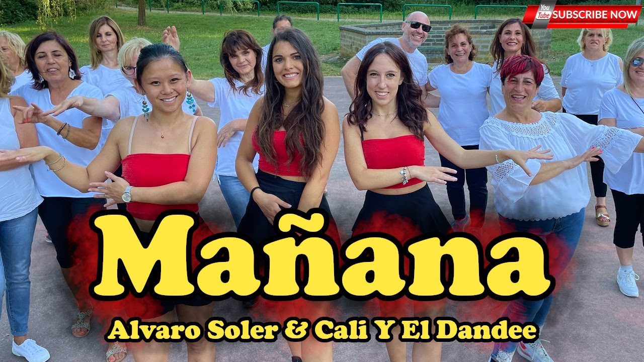 Mañana - Alvaro Soler & Cali Y El Dandee | COREOGRAFIA | Baile en linea | line DANCE | Fitdance