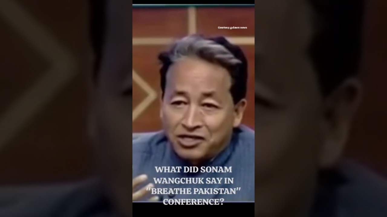 What Sonam Wangchuk Said About PM  Modi At Conference Hosted in Pak| #ladakh #modi #sonamwangchuk