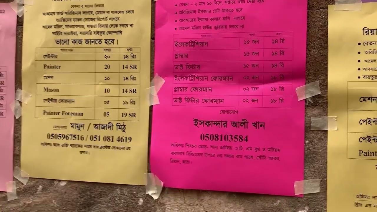 সৌদি আরব রিয়াদ হারা ডিমান গুলিতে কি ধরনের কাজআছে আজ ঘুরে ঘুরে দেখাব