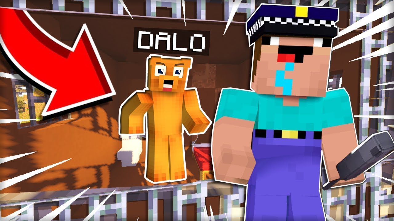 PODAŘÍ SE MI UTÉCT Z NOOBOVSKÉHO VĚZENÍ V MINECRAFTU?🐶 NOOB MĚ ZAVŘEL DO VĚZENÍ!🐶