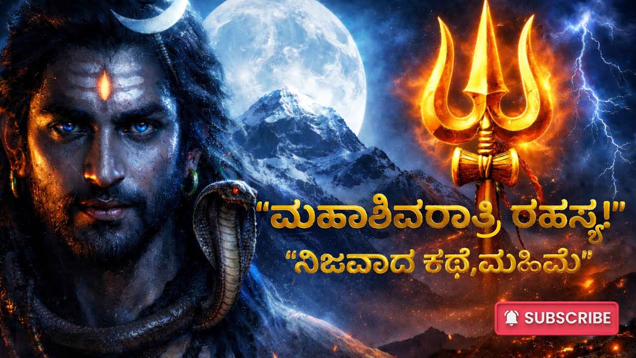 ಮಹಾಶಿವರಾತ್ರಿ ಸತ್ಯ! ಶಿವನ ಮಹಿಮೆ ನಿಮಗೆ ಗೊತ್ತಾ? 🔱 @kannadacreativeanimation 
