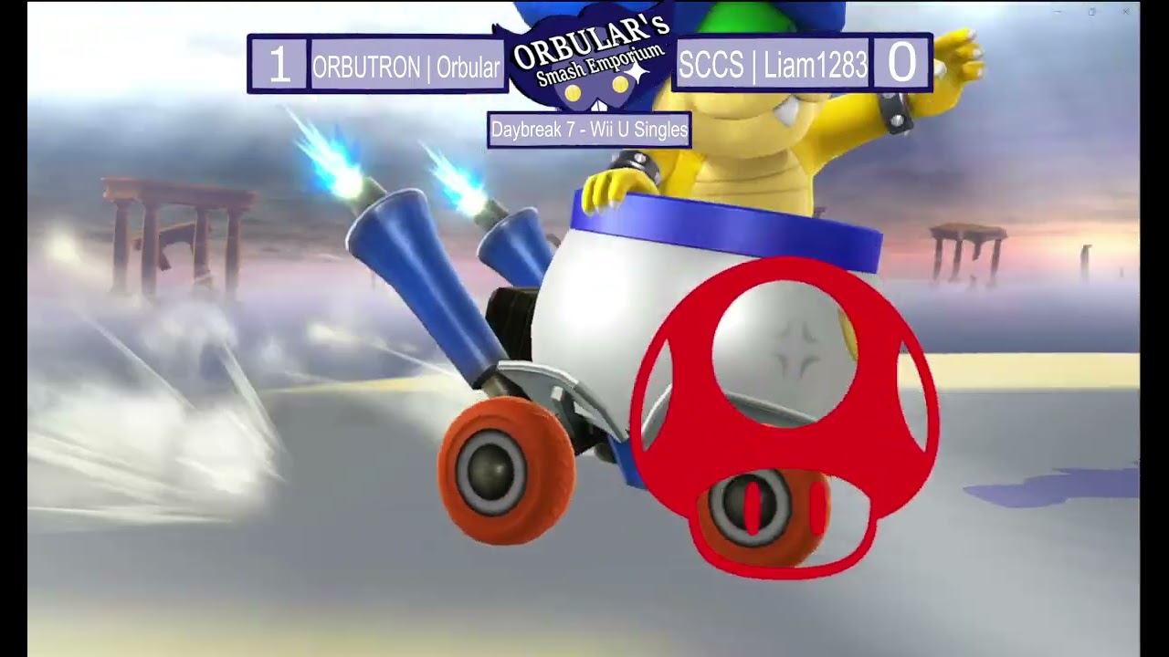 Daybreak 7 - Wii U Singles - Liam1283 (Small Mii Brawler) vs Orbular (Ludwig Von Koopa)