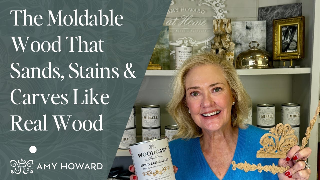 Introducing WoodCast: Moldable Wood Pulp for Heirloom Appliqués & Furniture Repair