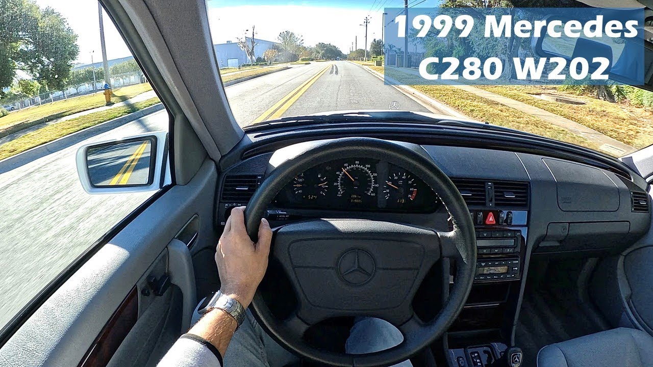 POV Drive (HD 4K) - 1999 Mercedes Benz C280 (W202)