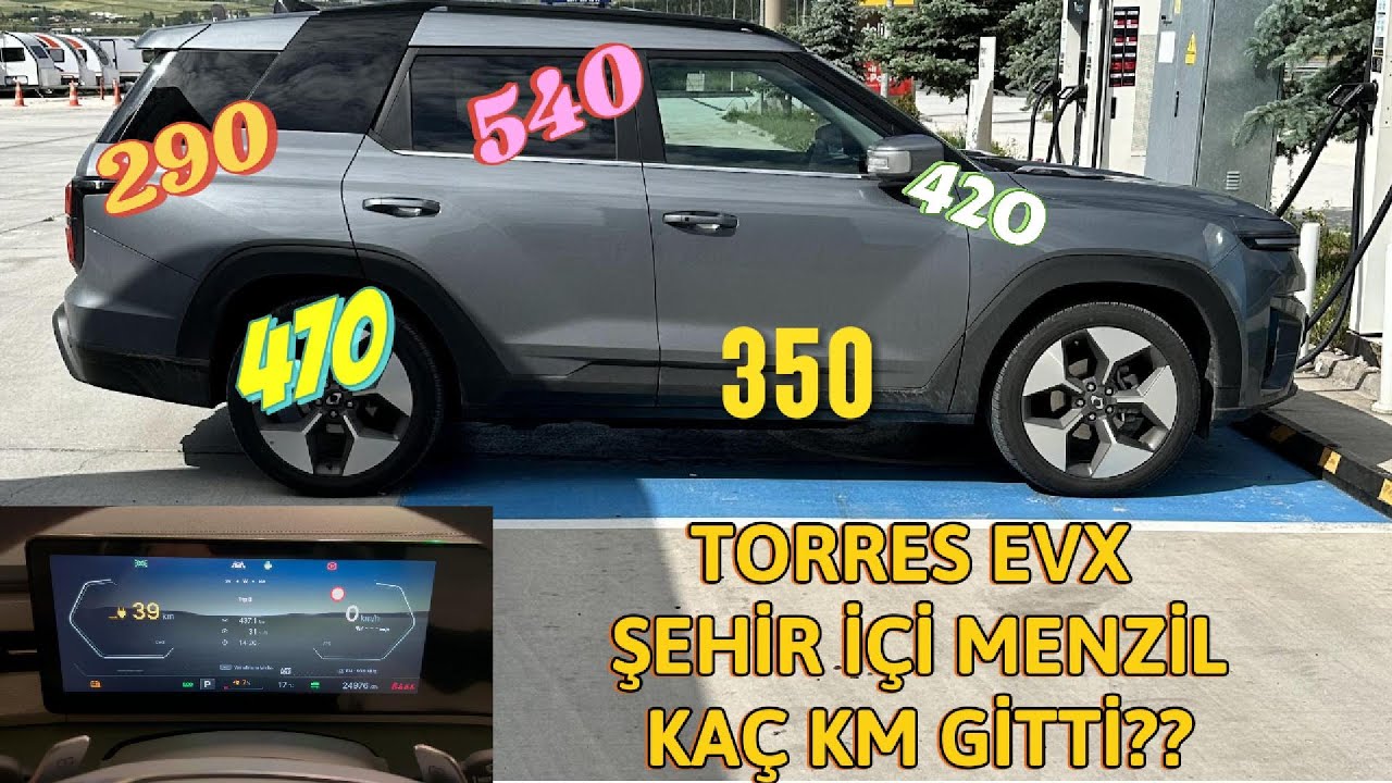 TORRES EVX...KULLANICISINDAN UYGULAMALI ŞEHİR İÇİ MENZİL TESTİ.GELİN BERABER GÖRELİM KAÇ KM GİDECEK?