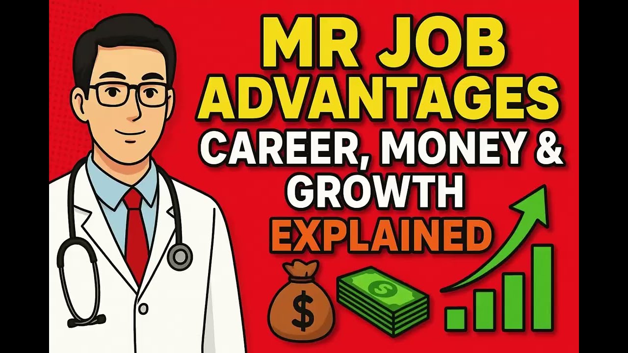 &ldquo;MR Job Advantages: Career, Money & Growth Explained #medicalrepresentative #pharmajobs #vaccancies 