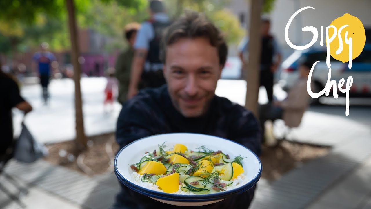 La ensalada de queso fresco más sabrosa de Gipsy Chef que tendrás lista en 3 minutos