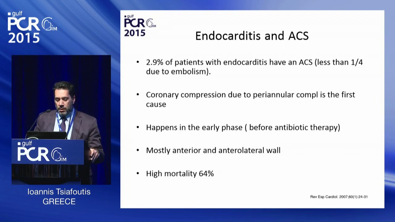 Aspiration of septic emboli: Endocarditis related infarction