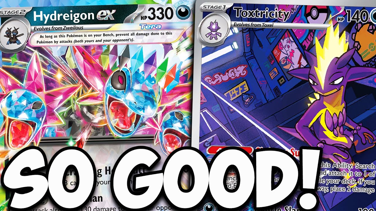 Hydreigon ex Is Broken With Toxtricity!