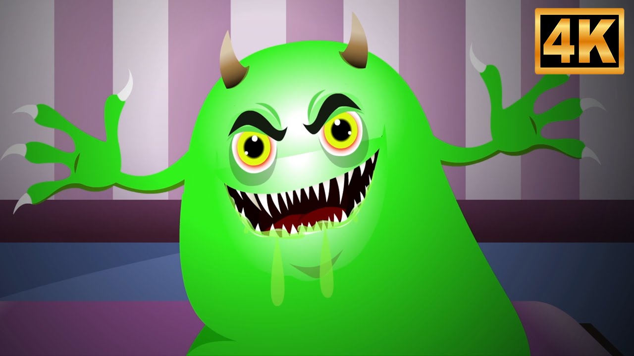 Slimy Green Monster Playtime, Spooky Learning Songs