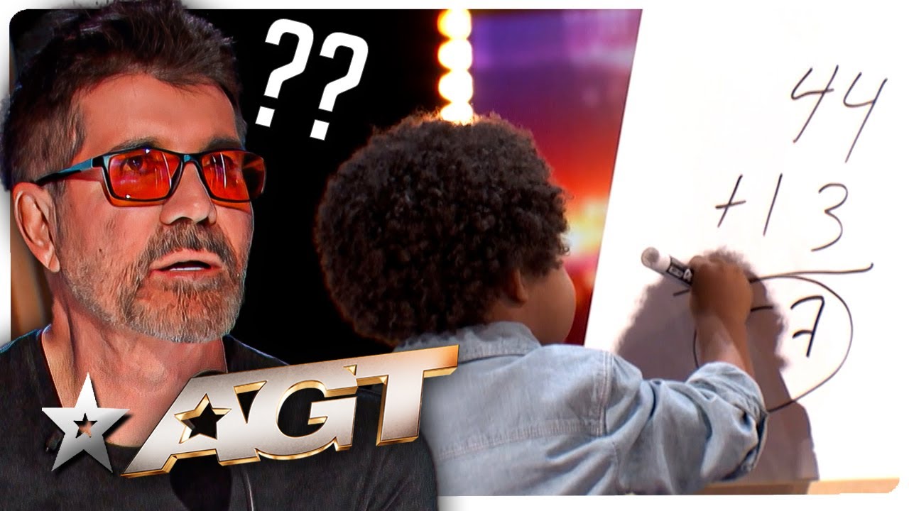2-letni GENIUSZ sprawia, że ​​Simon Cowell czuje się GŁUPIO w programie America's Got Talent!