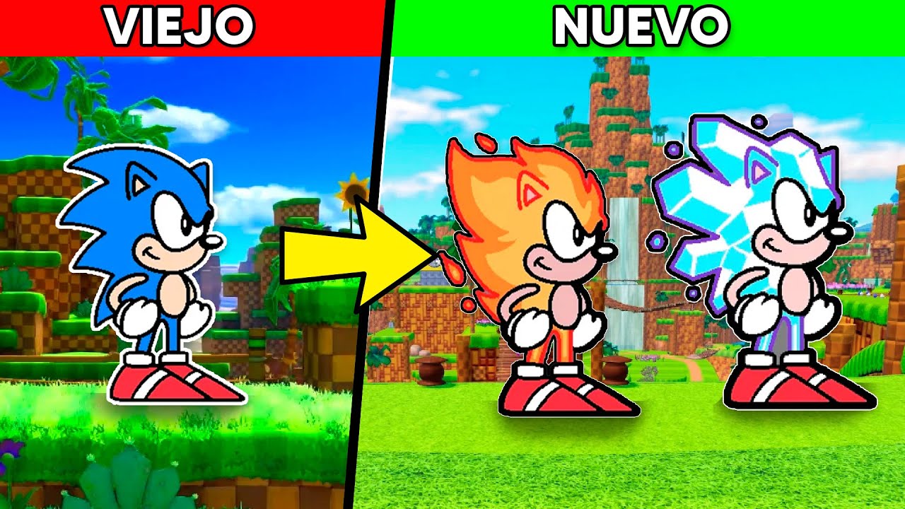 CREE nuevos PODERES para SONIC