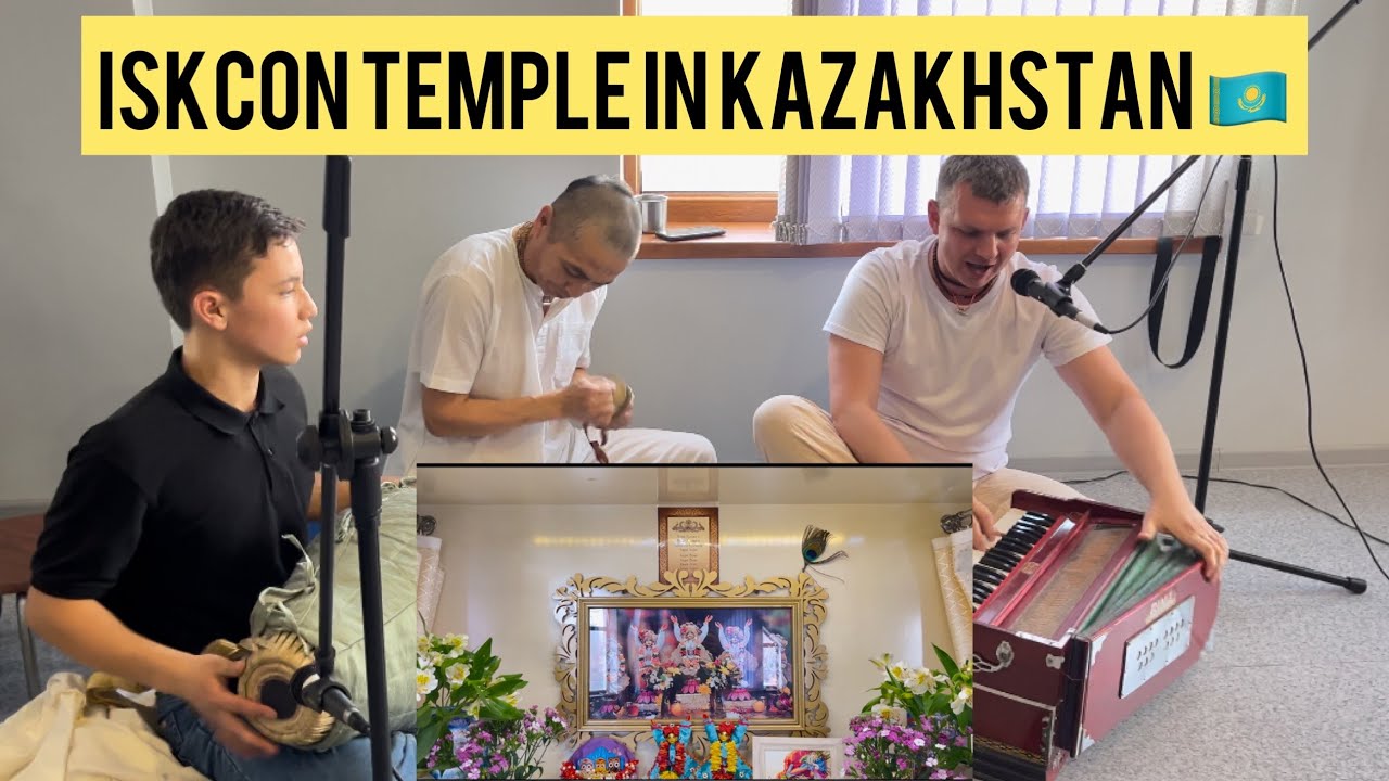 vlog 29 iskcon temple in kazakhstan || Hare krishna || abroad mbbs student ||